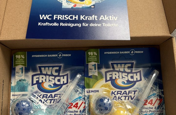 WC FRISCH Kraft Aktiv Produkttest – Alltagstest