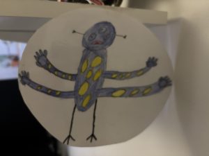 Bauchschmerzen nach der Trennung – Bauchschmerzenmonster als Symbol für Angst