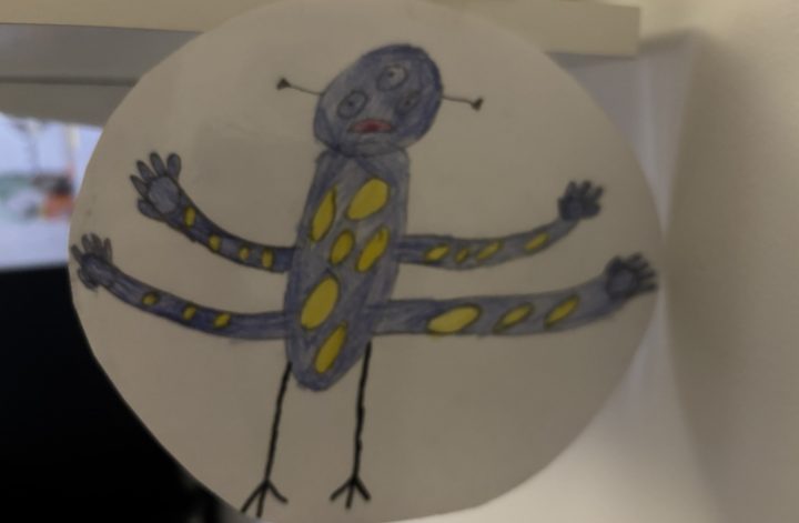 Bauchschmerzen nach der Trennung – Bauchschmerzenmonster als Symbol für Angst