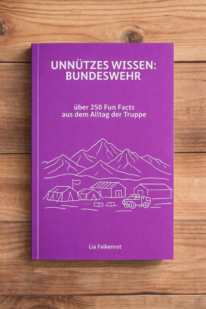 erstes Bundeswehr Buch Unnützes Wissen mit über 250 Fun Facts aus dem Alltag der Truppe