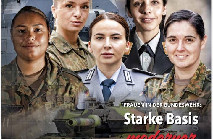 Titelblatt des Magazins „Die Bundeswehr“ März 2026 mit dem Titelthema Frauen in der Bundeswehr