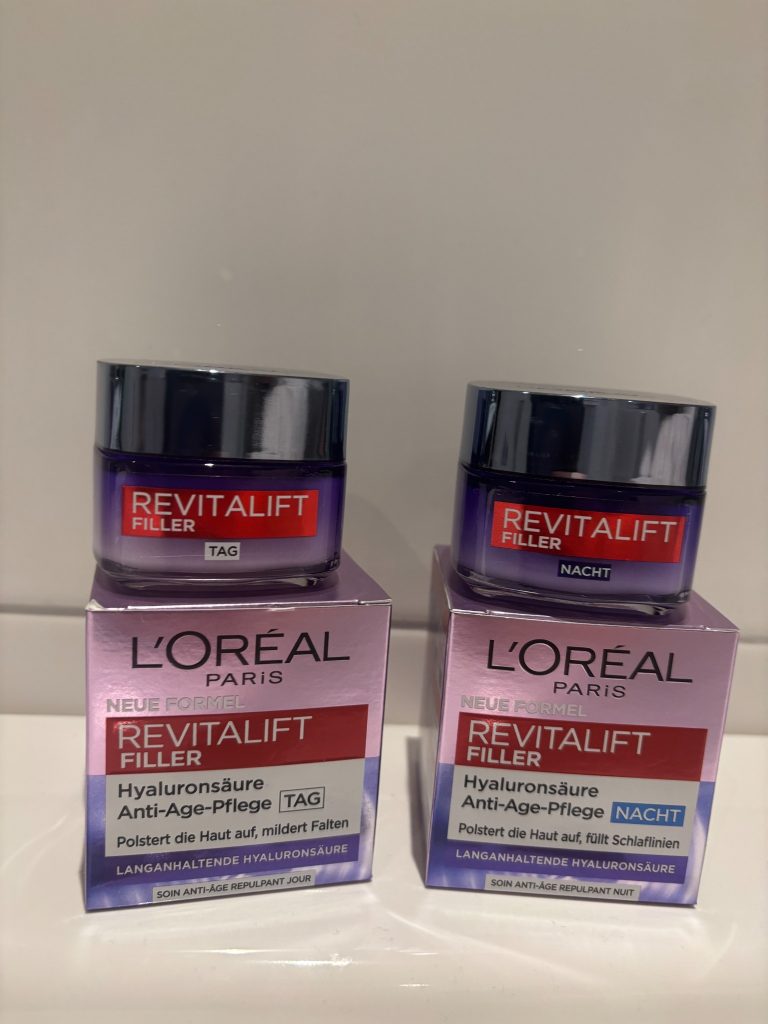L’Oréal Revitalift Filler Tagespflege und Nachtpflege im Vergleich