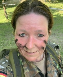 Mama Soldatin im Dienst bei der Bundeswehr