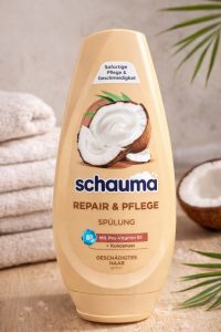 Schauma Repair und Pflege Shampoo mit Kokosnuss im Produkttest