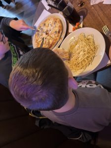 Alltag Soldatin Mama Abendessen JO3 Euskirchen mit Kindern