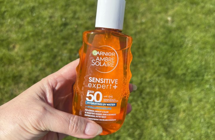 Garnier Sensitive Expert Test mit Garnier Ambre Solaire 50+