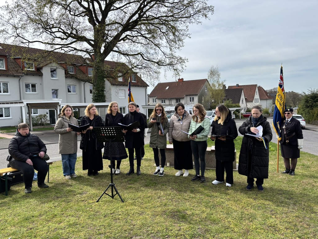 Halleluja ukrainisch Gedenkfeier Bielefeld Gesang