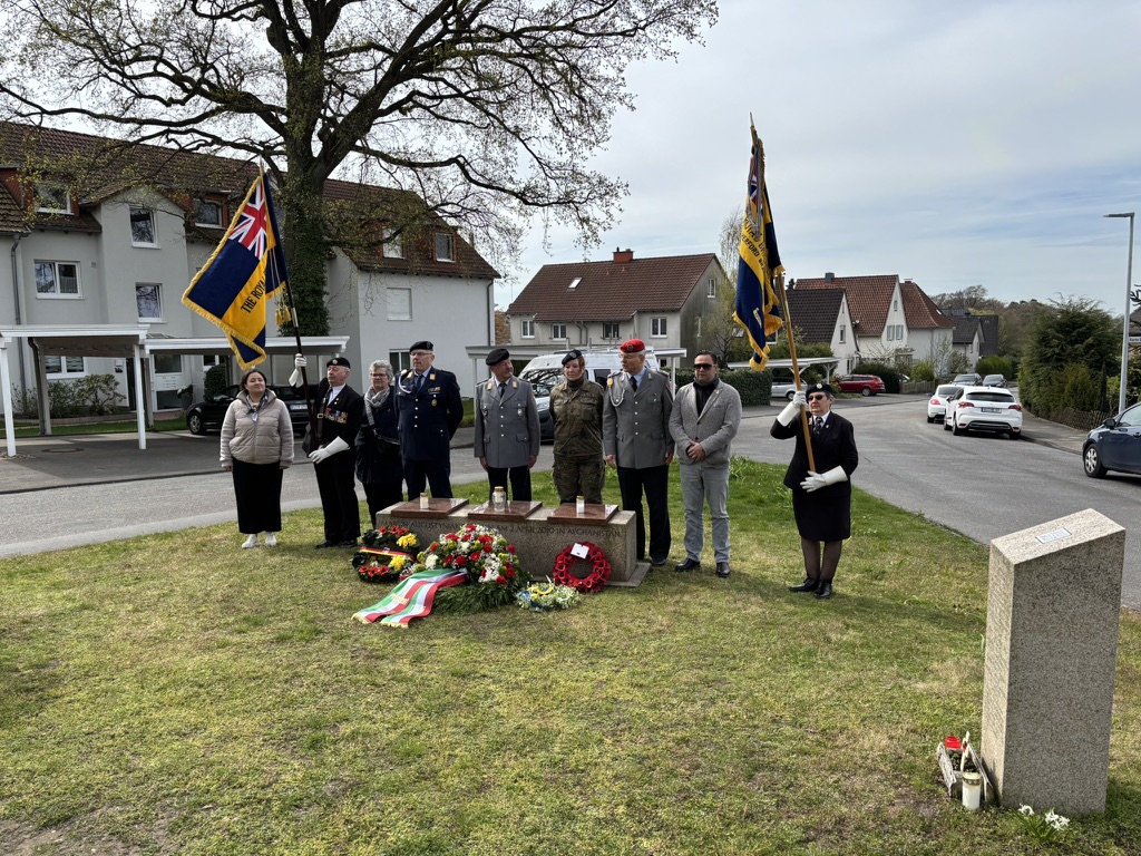 Kranzniederlegung Karfreitagsgefecht Bielefeld