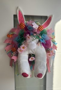 Alltag Soldatin Mama Osterkranz Tür Dekoration Zuhause