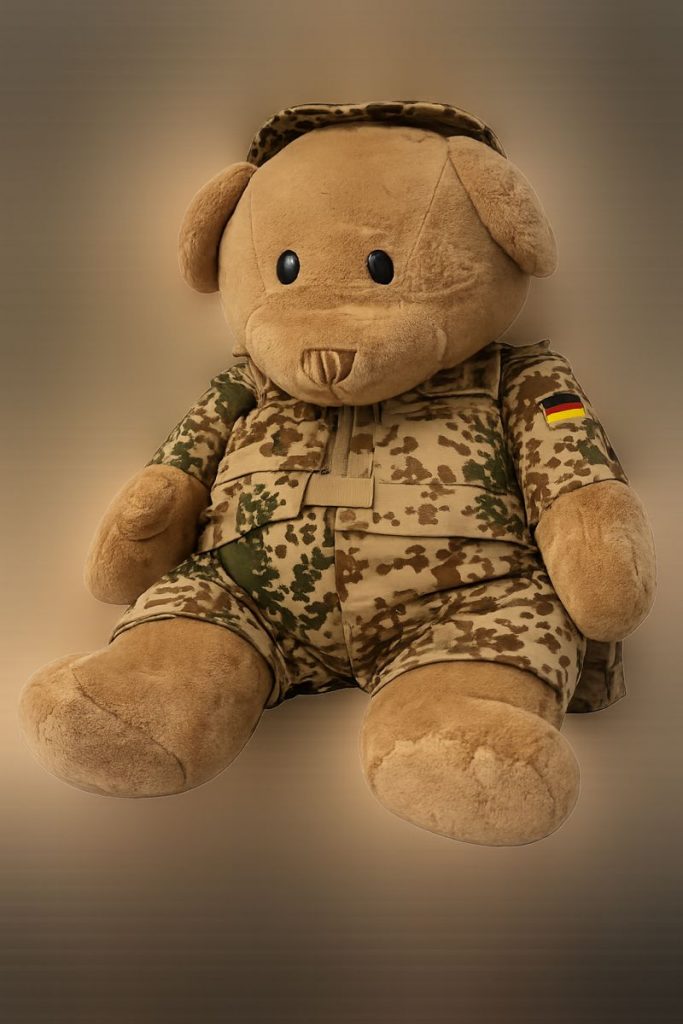 Kinderbuch Bundeswehr Einsatz Bär in Uniform