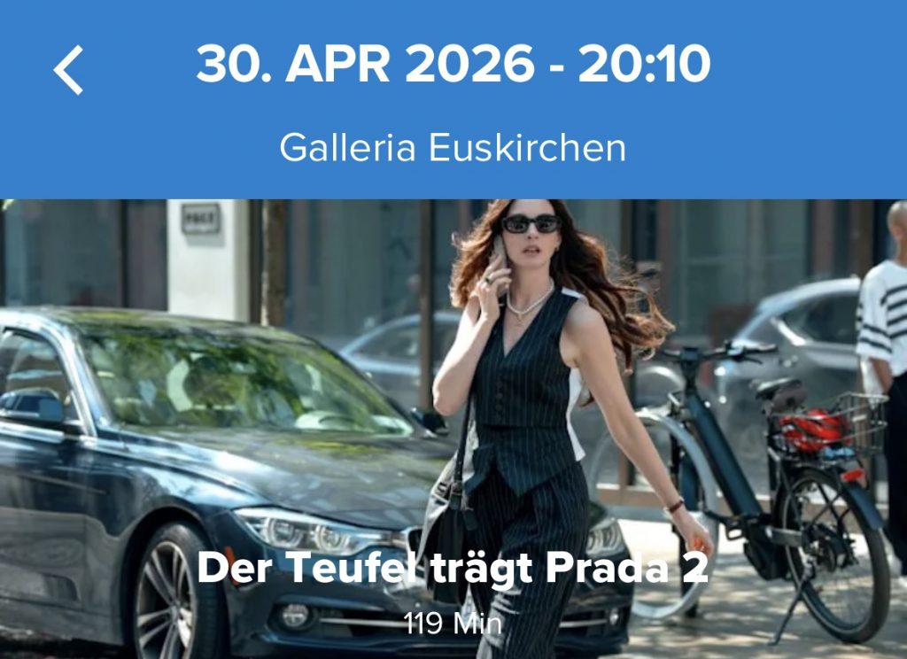Prada 2 Film Kino Euskirchen Galleria