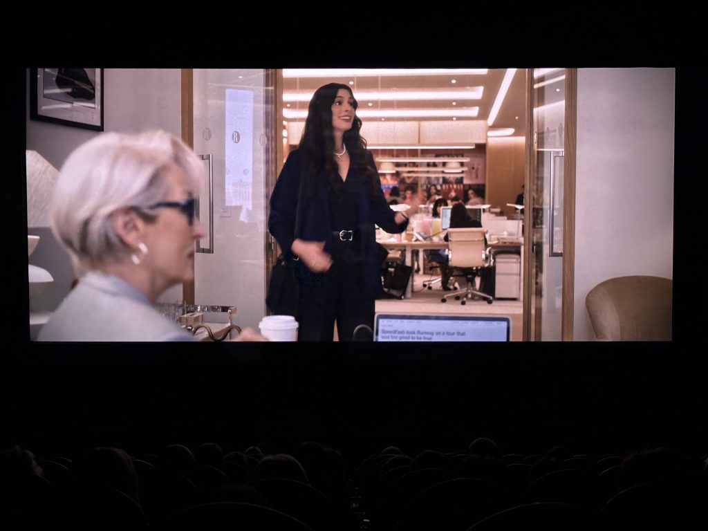 Miranda Priestly Büro Szene Prada 2 Film