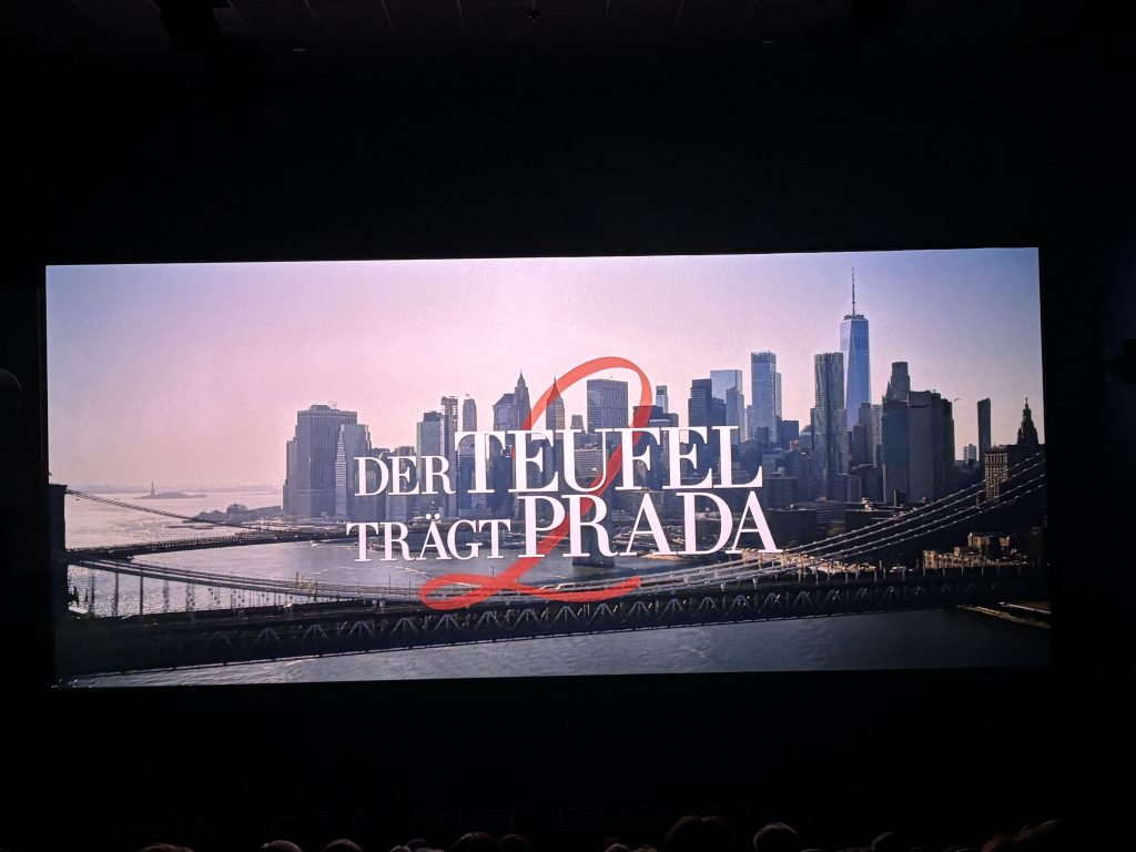 Prada 2 Film offizieller Filmtitel im Kino