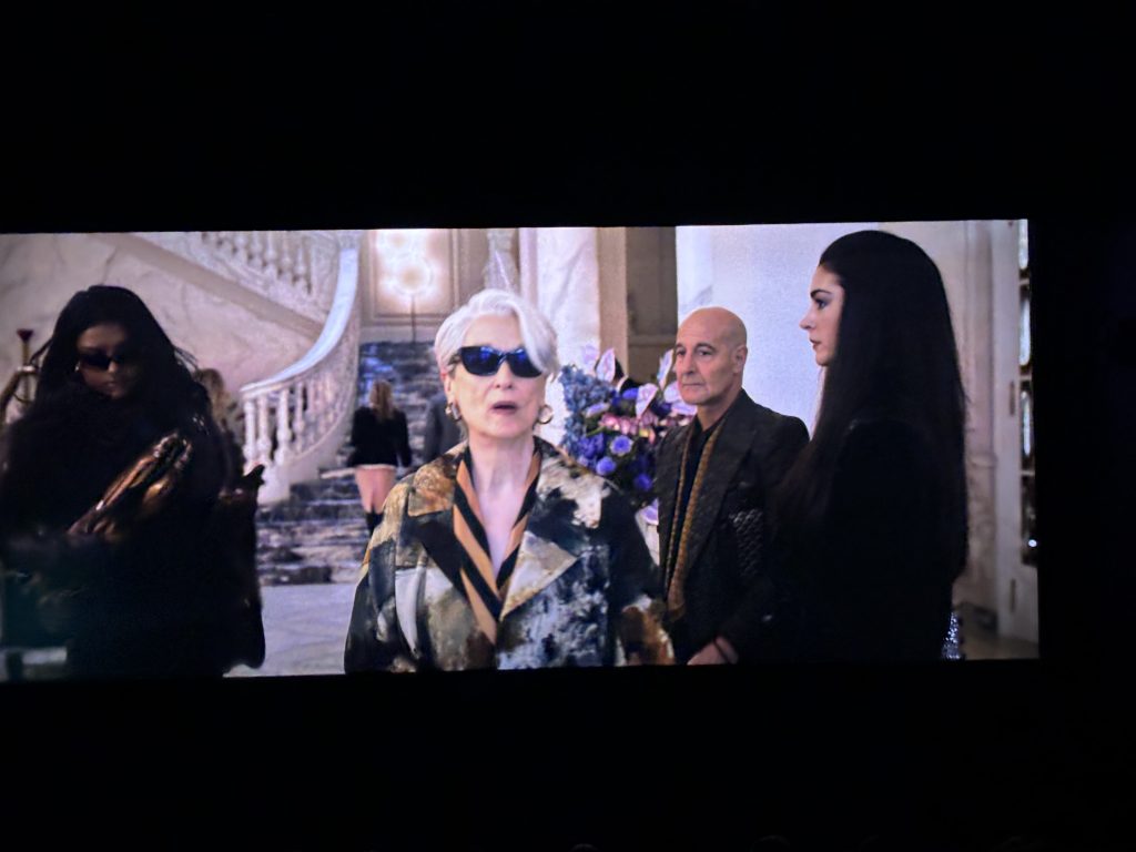 Miranda Priestly Sonnenbrille Szene Prada 2 Film